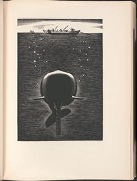 Moby Dick, or, The whale, volume 3, page 77, from our Rare Book Department.