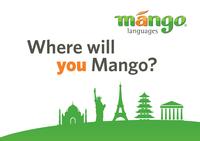 Mango Languages offers courses in over 70 languages available for you (for free with your library card) on a smartphone, tablet, or computer. 
