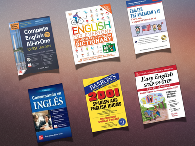 These new English language learning books are ready to borrow from the Free Library's catalog!