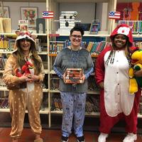 Pajama storytime in Parkway Central Children's Department