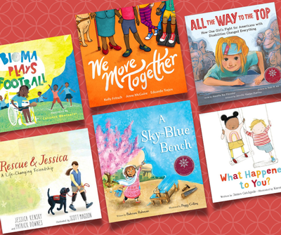 These children's picture books feature powerful stories of people with disabilities, perfect for Disability Pride Month.