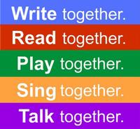 Write, Read, Play, Sing, Talk