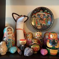 Megan, curator of the Map Collection, shares her collection of matryoshka dolls.