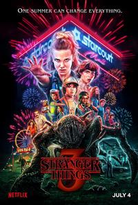 Stranger Things Season 3 poster by Kyle Lambert