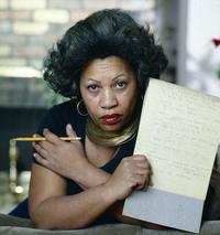 Toni Morrison, during the time she had written her first novel, The Bluest Eye