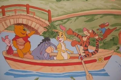 Winnie the Pooh and his friends